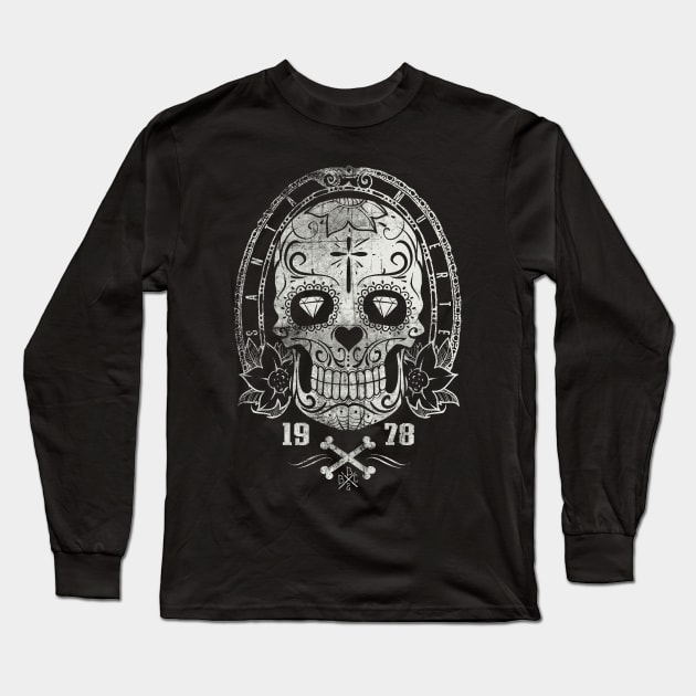 Santa Muerte Long Sleeve T-Shirt by madeinchorley